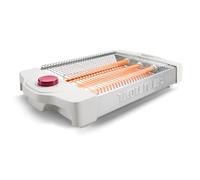 Taurus - Grille-pain horizontal Neptuno Plus 900W | Surface de grillage 24x20 cm | 12 niveaux de brunissage | 3 résistances pour brunissage uniforme | Signal sonore | Ramasse-miettes | Range-câble