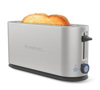 Taurus - Grille-Pain Mytoast Legend | 1000W | Acier Inoxydable | Fente Extra Large 260x42 mm | 7 Niveaux de Brunissage | Décongélation, Réchauffage, Annulation | Ramasse-Miettes Amovible