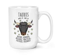Taurus Horoscope 15oz Grand Tasse