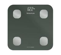 Taurus Inception Connect - Pèse-personne intelligent, Bluetooth, App Taurus Connect, mesures multiples:% de graisse corporelle,% de masse musculaire,% de masse osseuse, mémoire 14 utilisateurs