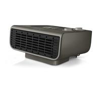 Taurus Java 2000 - Radiateur soufflant 2000W, Thermostat réglable, 3 positions de chauffage (Froid/Chaud), Surface jusqu'à 20m2, 2 puissances, Sécurité sur-chauffe, Range cordon, Noir