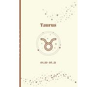 Taurus Journal: Zodiac 100-Page Lined Paper Journal: Great Taurus Gift - Horoscope Notebooks/Diary for Astrology Lovers