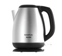 Taurus Kettle Selene IV KE2207X Bouilloire en acier inoxydable anti-traces de doigts, FastBoil, base 360°, arrêt automatique et filtre amovible 2 200 W 1,7 l