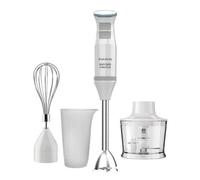 Taurus Mixeur plongeant BAPI 1200 Pure Plus – 1200 W, pied inox, 20 vitesses – Blanc/Gris