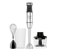 Taurus - Mixeur Plongeant 1500W | 20 Vitesses + TURBO | Lames Inox | Cloche Anti-éclaboussures | Ergonomique | Sans BPA | Compatible Lave-vaisselle | Broie Glace | 3 Accessoires