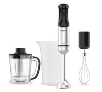 Taurus - Mixeur plongeant HBA1501X 1 500 W | Régulateur de 20 vitesses réglable | Fonction Turbo | Lames en acier inoxydable | Pique-glace | Design ergonomique | Verre doseur 700 ml | Inoxà
