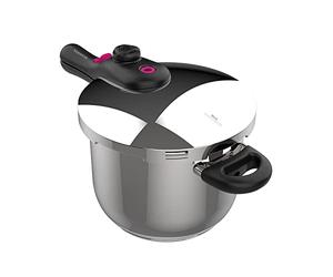 Taurus Moments Rapid 8L Autocuiseur 8L Triple Système de Sécurité Valve Amovible 4 Positions Cool Touch Tous types de Cuisine Passe au lave-vaisselle Acier Inoxydable