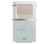 Taurus MSB 2000 - Sèche Serviette électrique 2000W, 2 puissances, Protectioon IPX4 : Spécial Salle de bain, Surface jusqu'à 20m2, Thermostat digital réglable, Parois verre trempé, Mural, Blanc