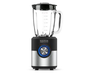 Taurus Power Shake 1600 Blender, 1600 W, Verseuse en Verre de 1,75 Litre, 6 Lames en Acier Inoxydable, 5 Vitesses + Turbo, Ventouses à la Base