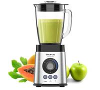 Taurus Power Total Mixeur en verre 2,2 l 2 000 W avec lames à 6 tranchants Programmes Turbo Smoothies Pica glace