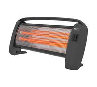 Taurus – Chauffage quartz PR-2 Slim 1200 W, 2 puissances, effet miroir, silencieux