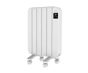 Taurus - radiateur électrique 1000 W | éco | 4 éléments | 4 Modes | Thermostat | minuterie | Anti-surchauffe | écran LCD | Silencieux | Mural/Pied | arrêt Total