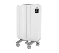 Taurus - Radiateur électrique Nepal 1000 + 1000 W | Faible consommation | 4 éléments | 4 modes | Thermostat réglable | Minuterie | Protection contre la surchauffe | Écran LCD | Silencieux | Montage