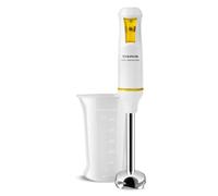 Taurus Robot 750 Easy inox 0,5 L Mélangeur par immersion 750 W Blanc, Jaune