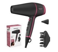Taurus - Sèche-cheveux 2400 W, Moteur AC professionnel, Air froid, 3 températures, Diffuseur et concentrateur