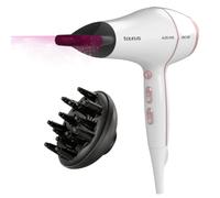 Taurus - Sèche-cheveux Alize Ionic Care | 2400W | Technologie Ionique | 3 Températures, 2 Vitesses | Air Froid | Poignée Ergonomique | Concentrateur & Diffuseur Inclus