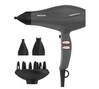 Taurus - Sèche-cheveux Fashion 2600 Ionic 2600W | Moteur AC | 6 réglages vitesse/température | Ionic Care | Air froid | Concentrateurs + diffuseur | Noir