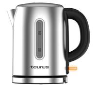 Taurus Selene Compact bouilloire 1 L 2400 W Noir et Argent
