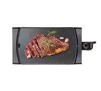 Taurus Steakmax 2600 - Plancha électrique 2600W, Plaque 49x27cm, Cuisson sans huile, 3 couches antiadhésives, Cuisine 100% uniforme, Sans PFOA, Fabriqué en Espagne