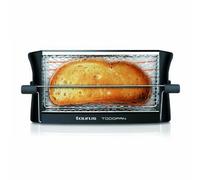 Taurus Todopan Toaster 700W 2 Slots Black and Stainless Steel with Crumb tray (Grille-pain Todopan 700W à 2 fentes, noir et acier inoxydable)