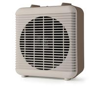 Taurus Tropicano S2001 - Radiateur soufflant 2000W, Thermostat réglable, 2 puissances de chaleur, Surface jusqu'à 20m2, Fonction ventilateur, Voyant lumineux de fonctionnement, Compact, Beige