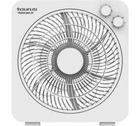Taurus - Ventilateur de Sol Tropicano 3V | 35W de Puissance | 5 Pales | 3 Vitesses Fixes et Grille Rotative | Minuterie 60 Min | Poignée de Transport | Pieds Antidérapants | Design Compact