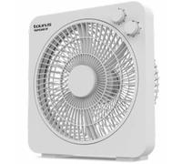 Taurus - Ventilateur de Sol Tropicano 3V | 35W de Puissance | 5 Pales | 3 Vitesses Fixes et Grille Rotative | Minuterie 60 Min | Poignée de Transport | Pieds Antidérapants | Design Compact