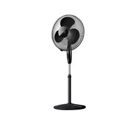 Taurus Ventilateur sur pied Greco 16CR Elegance – 40 cm, 3 vitesses, hauteur 108–132 cm, noir