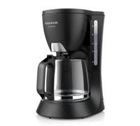 Taurus Verona 6 - Cafetière filtre 600W, 6 tasses, Verseuse en verre, Réservoir 0,6L, Filtre permanent, Système anti-goutte, Arrêt automatique, noir