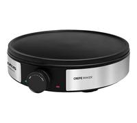 Taurus White and Brown S164 - Crêpière - 1.2 kWatt - noir/inox