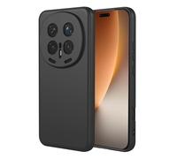 TAUYN Coque pour Honor Magic8 Pro 5G, Très Mince Doux Liquide Silicone Housse, TPU Silicone Antichoc Protection Etui, Noir