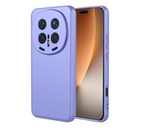 TAUYN Coque pour Honor Magic8 Pro 5G, Très Mince Doux Liquide Silicone Housse, TPU Silicone Antichoc Protection Etui, Violet