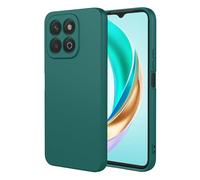 TAUYN Coque pour Honor X6b, Très Mince Doux Liquide Silicone Housse, TPU Silicone Antichoc Protection Etui, Vert Foncé