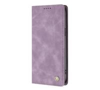 TAUYN Housse Folio en Cuir pour Vivo X300 E | Protection Complète Premium PU Cuir Portefeuille Etui Housse, Design à Rabat Magnétique Antichoc Case Cover. Violet