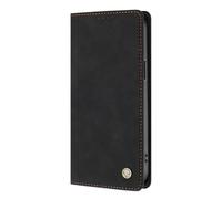 TAUYN Housse Folio en Cuir pour Vivo X300 E | Protection Complète Premium PU Cuir Portefeuille Etui Housse, Design à Rabat Magnétique Antichoc Case Cover. Noir