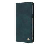 TAUYN Housse Folio en Cuir pour Vivo X300 E | Protection Complète Premium PU Cuir Portefeuille Etui Housse, Design à Rabat Magnétique Antichoc Case Cover. Vert foncé