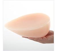 Tauzveok Faux Sein-S Silicone,Prothèse Mammaire en Silicone,Travesti Prothese Mammaire Fausse Poitrine pour Femme Renforceur De Coussin Sein Mastectomie pour Travestis,Natural,8XL 1400g