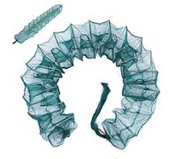Tauzveok Piège Crabe, Cage Filet Pêche Pliable,Automatique Cage crevettes,Piège Appâts Pliable Nasse Ecrevisses,Port Réseau Filet Pêche Appâts Piège Poissons,21+10 Holes 4.3m