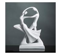 Tauzveok Sculpture Couple Décoratif, Figures Décoratives Abstraites Modernes, Sculptures Couple Dansant, Décoration Salon, Bar, Chambre À Coucher, Statue en Résine, Cadeaux,Couple f
