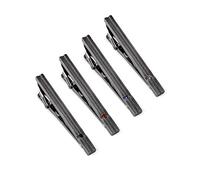 [TAVARAT] Pince à cravate pour homme Noir Argent Pince à cravate Pince à cravate Tps-032, free, Métal non précieux, Pas de gemme