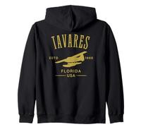 Tavares Florida USA Design hydravion Classique Sweat à Capuche