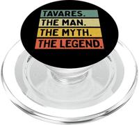 Tavares The Man The Myth The Legend Citation personnalisée Amusante PopSockets PopGrip pour MagSafe