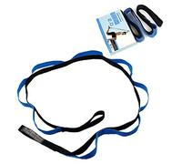 TAVIEW Sangle de Yoga pour Étirer - Bande élastique avec 10 Passants - Pilates Multi-Grip ischio-jambiers civière Ceinture - équipement de thérapie Physique pour Une Flexibilité optimale