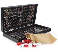 Tavla Backgammon Orientale XL Look Incrustations Ottomane Inci
