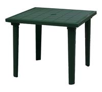 Tavolo Bica Weekend Table Carrée, Résine, Vert, 80x80 cm