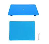 Tavolo livellante in resina per resina epossidica e vernice Altezza e angolo regolabili Tavolo autolivellante multiuso con tappetino in silicone Vestito per forniture artistiche fai-da-te