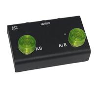 Tavsou ABY Pédale Channel Switches pour pédale d'effets de guitare Line AB Selector
