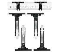TAVYTH 4Pcs Attache Volet Roulant,Ressort de Suspension Universel pour Fixation Tablier Volet Roulant Électrique et Manuel,pour Volet Roulant Attache Tablier Souple Volet Roulant en Acier Inoxydable