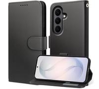 Tawarror Coque pour Samsung Galaxy S26 5G, Etui Protection Housse Premium en Cuir PU, [Emplacements Cartes] [Pochette de Portefeuille] [Flip Case] pour Samsung S26, Noir