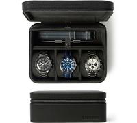 TAWBURY étui de montre à 3 emplacements - support de voyage en cuir de luxe